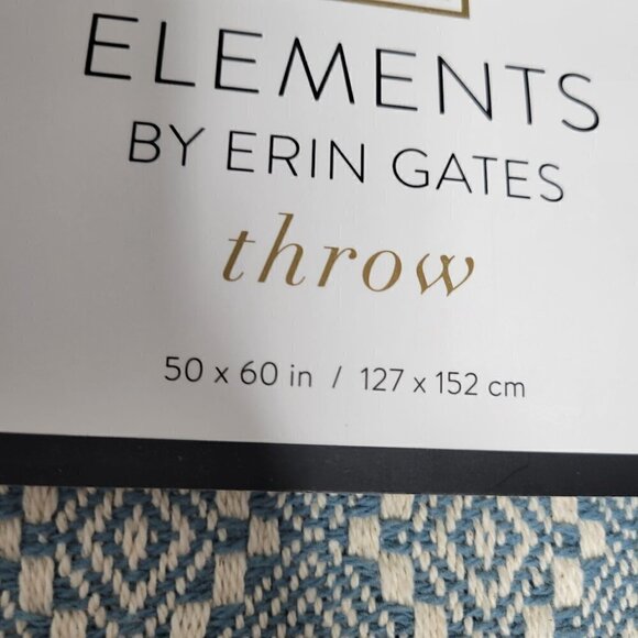 Cotton Blend Boho Aztec Print Throw O/S - Picture 9 of 13